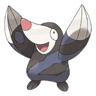 Drilbur official Pokemon artwork