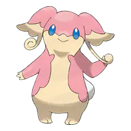 Audino official Pokemon artwork