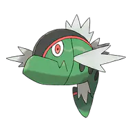Basculin official Pokemon artwork