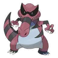 Krookodile official Pokemon artwork
