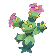 Maractus official Pokemon artwork