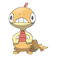 Scraggy official Pokemon artwork
