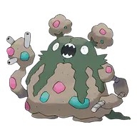 Garbodor official Pokemon artwork