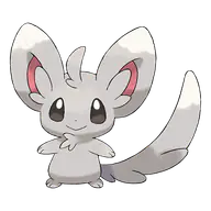 Minccino official Pokemon artwork