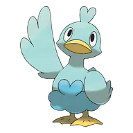 Ducklett official Pokemon artwork