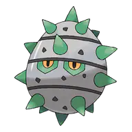 Ferroseed official Pokemon artwork