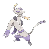 Mienshao official Pokemon artwork