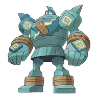 Golurk official Pokemon artwork