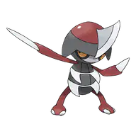 Pawniard official Pokemon artwork