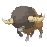 Bouffalant official Pokemon artwork