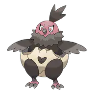 Vullaby official Pokemon artwork