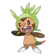 Chespin official Pokemon artwork