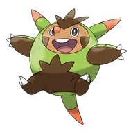Quilladin official Pokemon artwork