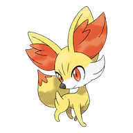 Fennekin official Pokemon artwork