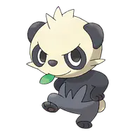 Pancham official Pokemon artwork