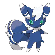 Meowstic official Pokemon artwork