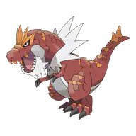 Tyrantrum official Pokemon artwork