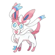 Sylveon official Pokemon artwork