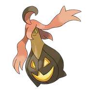 Gourgeist official Pokemon artwork