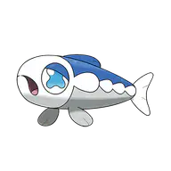 Wishiwashi official Pokemon artwork