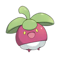 Bounsweet official Pokemon artwork