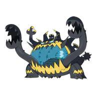 Guzzlord official Pokemon artwork