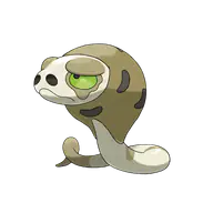 Silicobra official Pokemon artwork