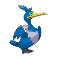 Cramorant official Pokemon artwork
