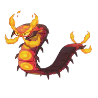 Centiskorch official Pokemon artwork