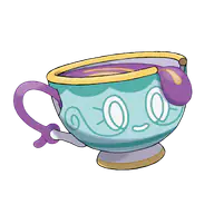 Sinistea official Pokemon artwork