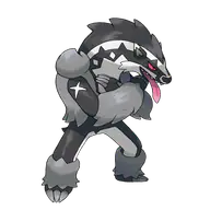 Obstagoon official Pokemon artwork