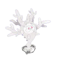 Cursola official Pokemon artwork
