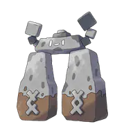Stonjourner official Pokemon artwork
