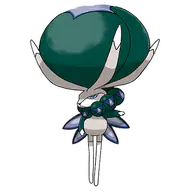 Calyrex official Pokemon artwork
