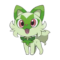 Sprigatito official Pokemon artwork