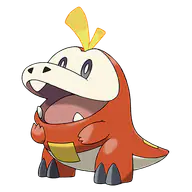 Fuecoco official Pokemon artwork