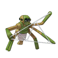 Spidops official Pokemon artwork