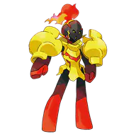 Armarouge official Pokemon artwork
