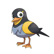 Wattrel official Pokemon artwork