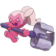 Tinkatuff official Pokemon artwork