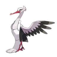 Bombirdier official Pokemon artwork
