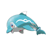 Palafin official Pokemon artwork