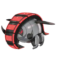 Iron Treads official Pokemon artwork