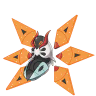 Iron Moth official Pokemon artwork