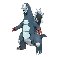 Baxcalibur official Pokemon artwork