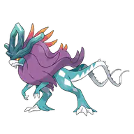Walking Wake official Pokemon artwork