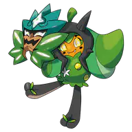Ogerpon official Pokemon artwork