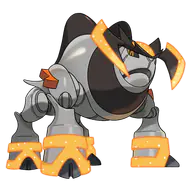 Iron Boulder official Pokemon artwork