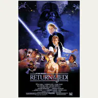 Star Wars: Return of the Jedi official film poster